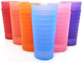 KX-WARE Mixed Drinkware 22-ounce Plastic Tumblers/Drinking Glasses/Party by KX-WARE