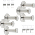 Wall Hooks Heavy Duty Coat Hooks Stainless Steel Clothes Hanger by Home