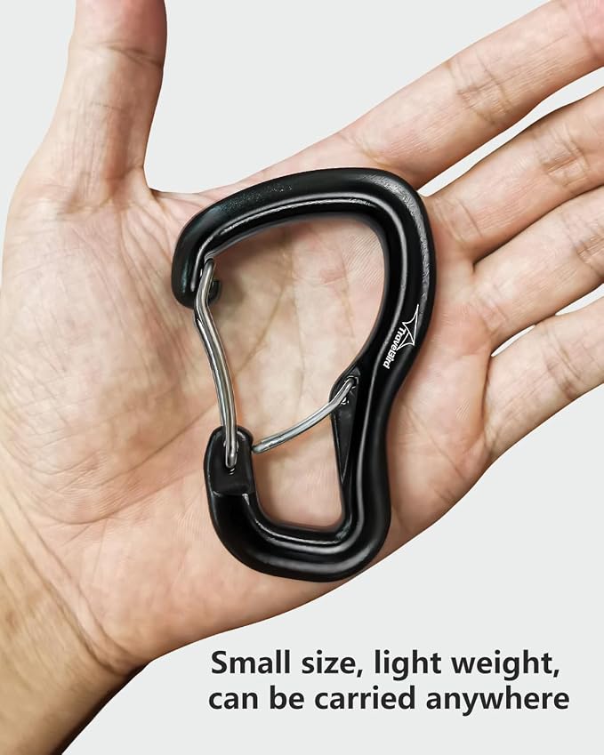 Heavy Duty Carabiner Clip Hook 8KN, - Image 9