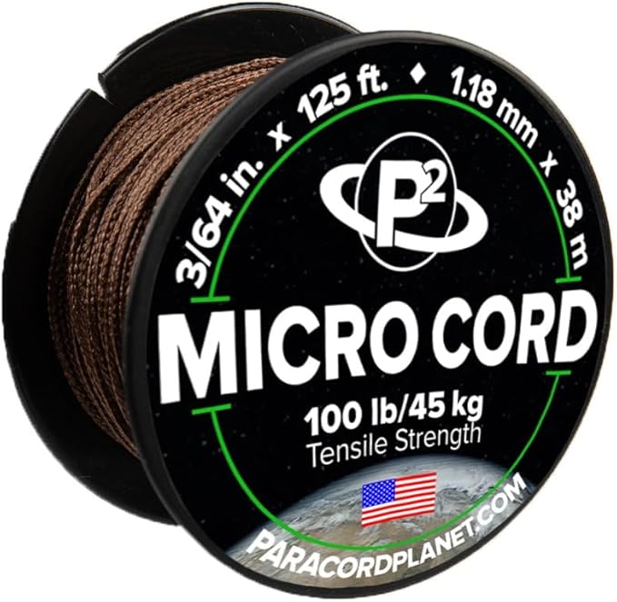 Paracord Planet Micro Paracord – Thin Braided Cord by ParacordPlanet