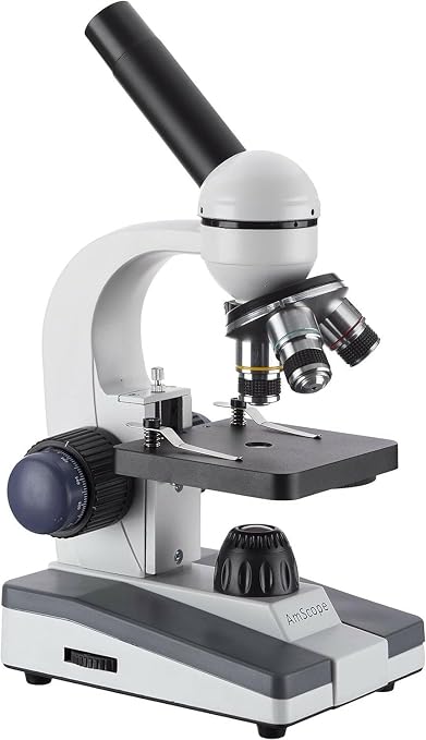 AmScope M150 Series Portable Student Monocular Compound Microscope - Image 9