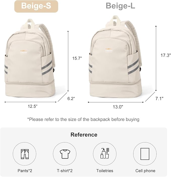 coofay Gym Backpack For Women Waterproof Sports Backpack - Image 2