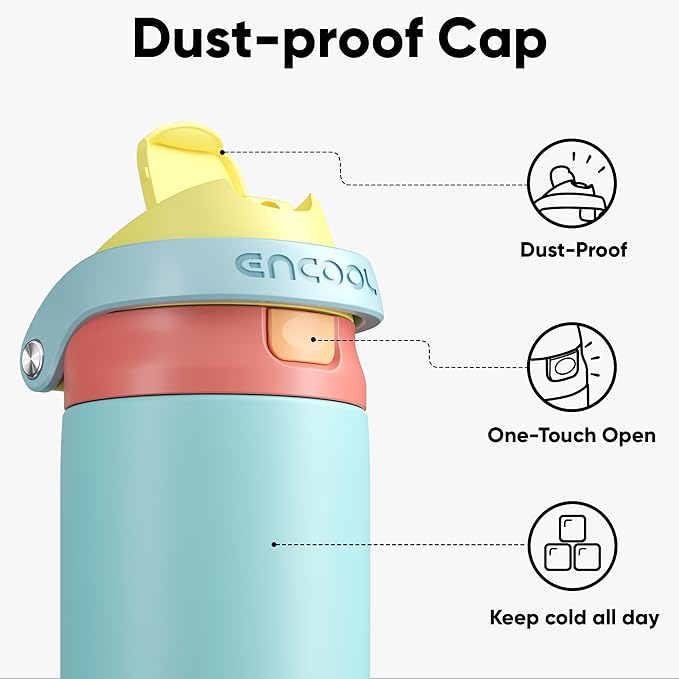ENCOOL Leakproof Insulated Water Bottle - Image 2