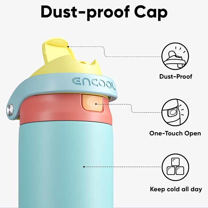 ENCOOL Leakproof Insulated Water Bottle - Image 2
