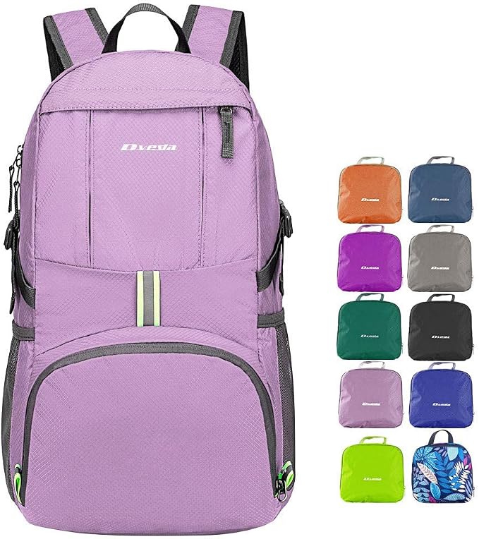 35L Lightweight Packable Backpack Waterproof Durable Hiking Travel Backpack by Dveda