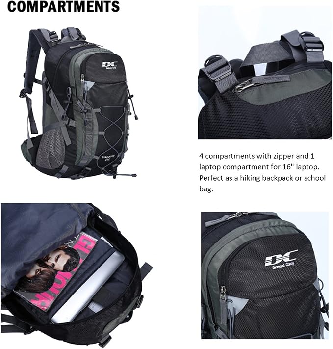 Diamond Candy Waterproof Hiking Backpack - Image 4