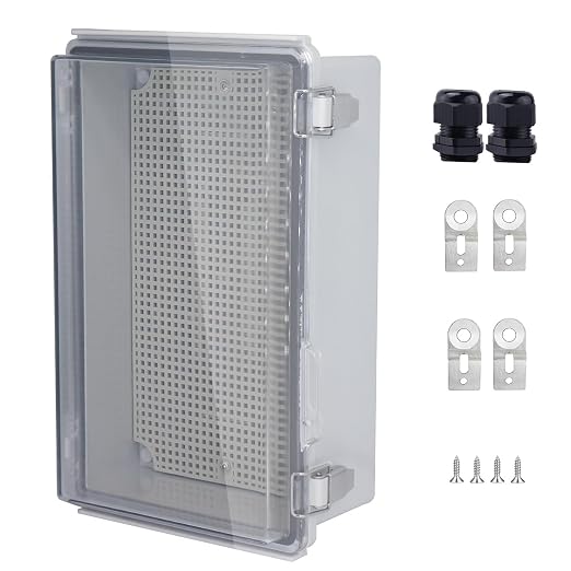 IP67 Waterproof Junction Box, ABS Plastic Electrical Enclosure by LuSumtly