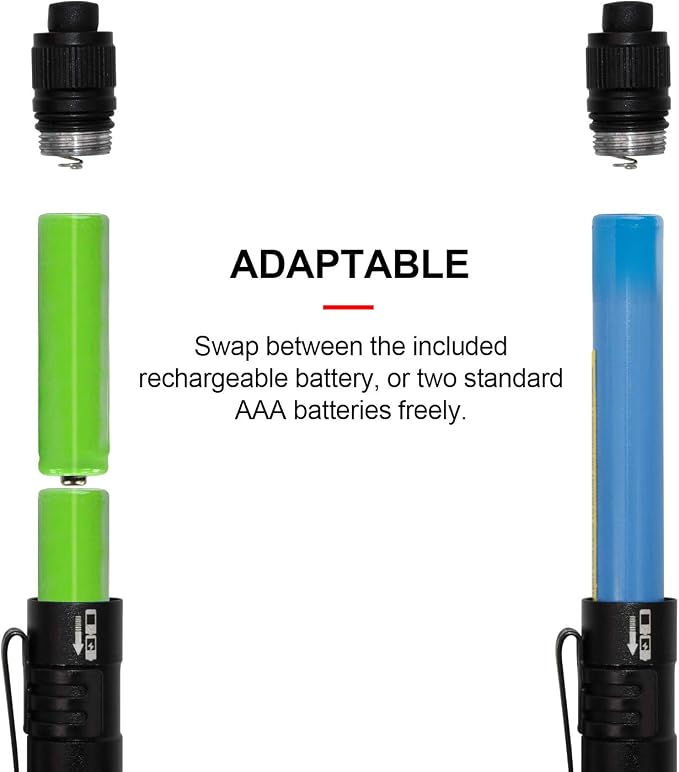 okcomuy Rechargeable LED Pen Light Flashlight, 300 Lumens IP67 Waterproof - Image 6