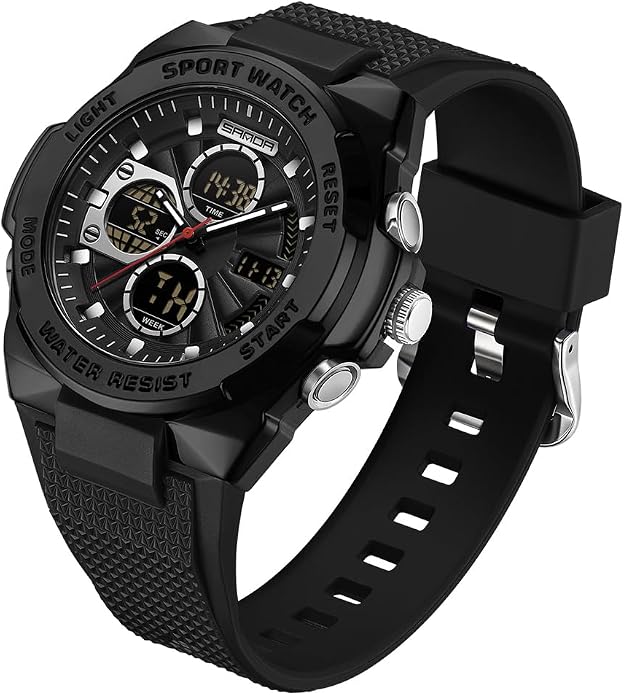 FANMIS Mens Military Multifunction Digital LED Watch Electronic Waterproof - Image 2