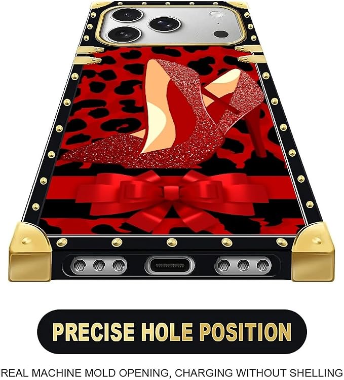 for iPhone 17 Pro Max Case Luxury Golden Decoration - Image 5