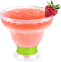 HOST Freeze Stemless Margarita Glasses Double Walled Insulated Gel Chiller by HOST