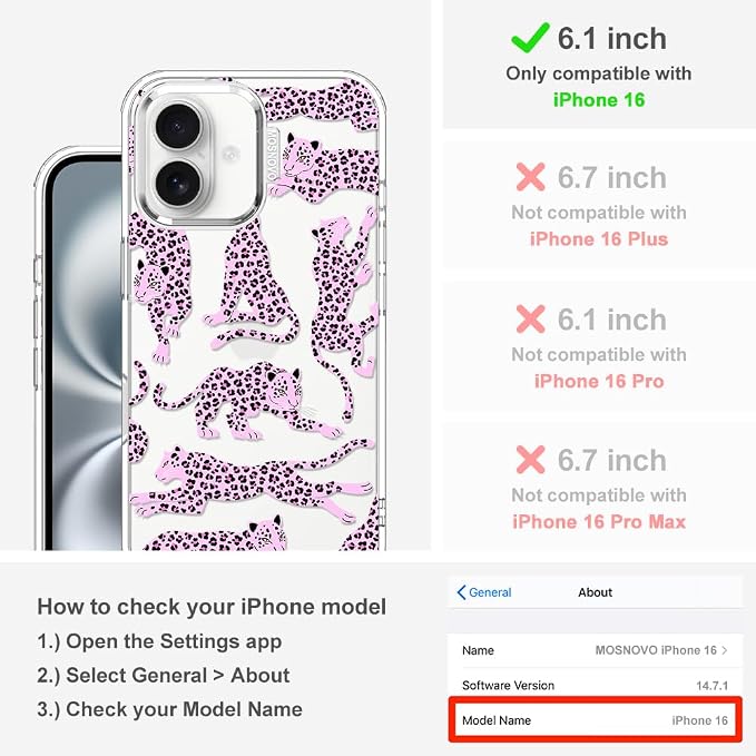 MOSNOVO Case for iPhone 16 - Image 2