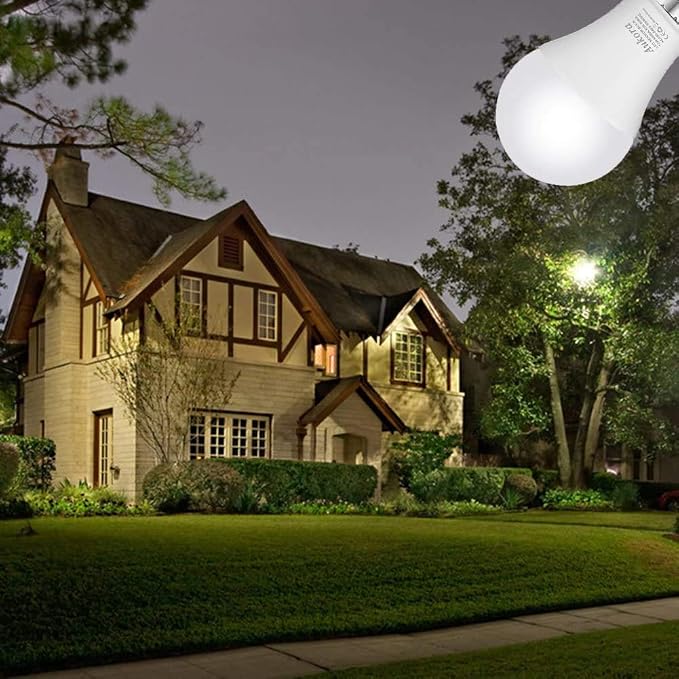 Aukora Led Dusk to Dawn Light Bulb 4 Pack, 12W Smart Sensor Light Bulbs Indoor - Image 5