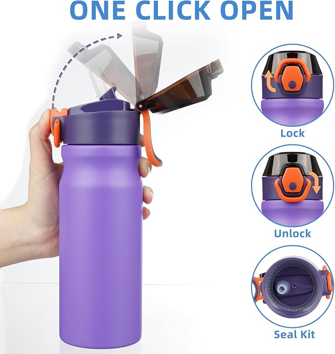 BJPKPK Stainless Steel Insulated Water Bottle - Image 3