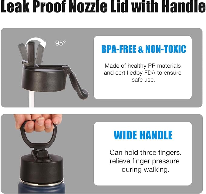 Volhoply 24oz Insulated Water Bottle - Image 6