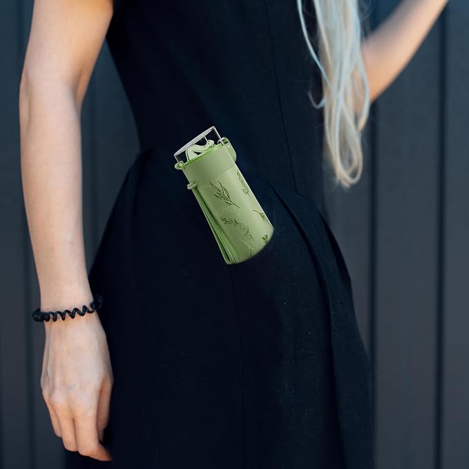 9oz Small Water Bottles with Straw, Mini Water Bottle with One-Hand Open Design - Image 7