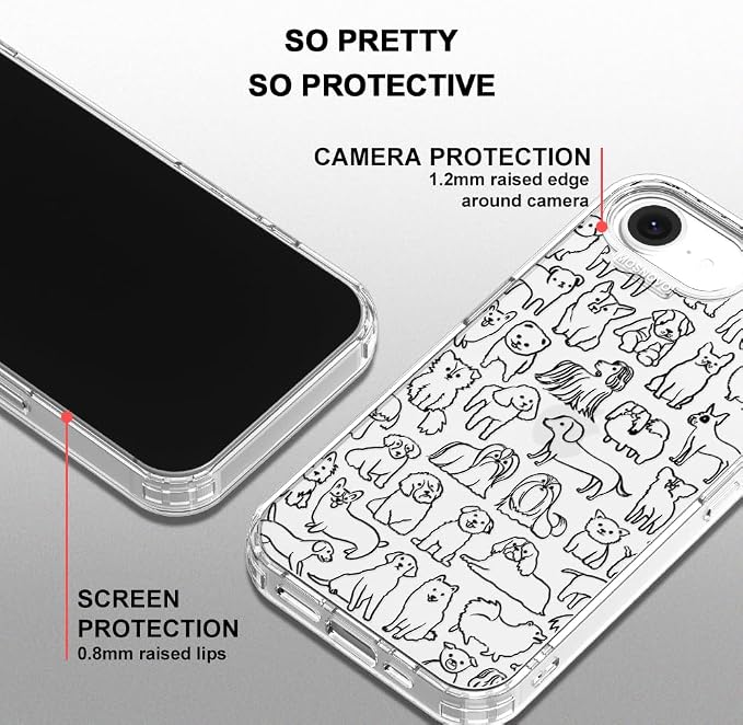 MOSNOVO for iPhone 17e Case/iPhone 16e Case, Shockproof Military-Grade - Image 4