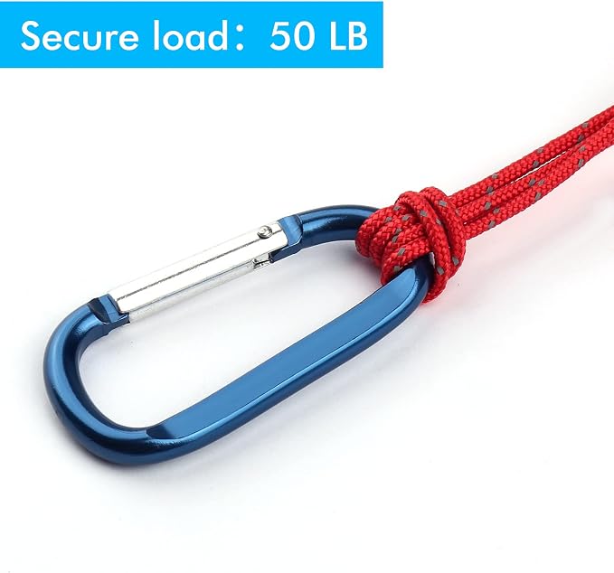 CampTek Carabiner Caribeaner Clip - Image 3