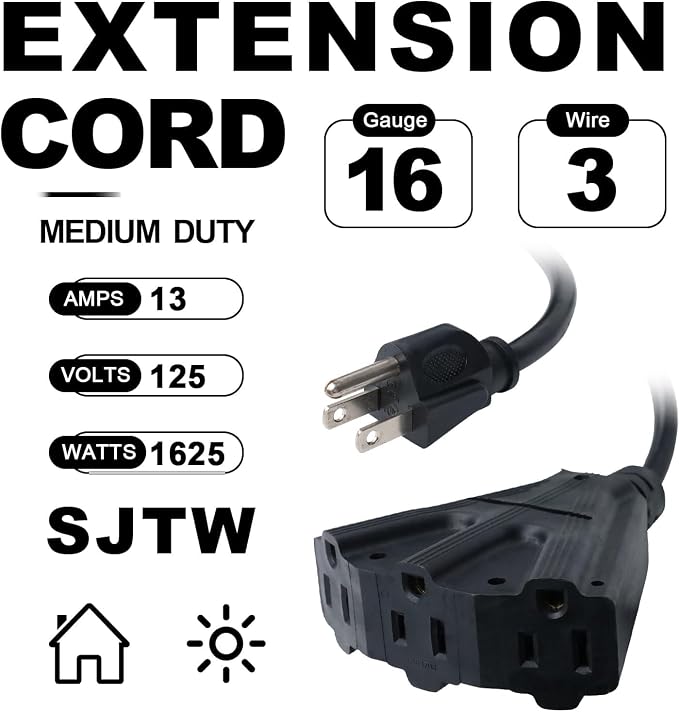 EP 10 Ft Outdoor Extension Cord - Image 2