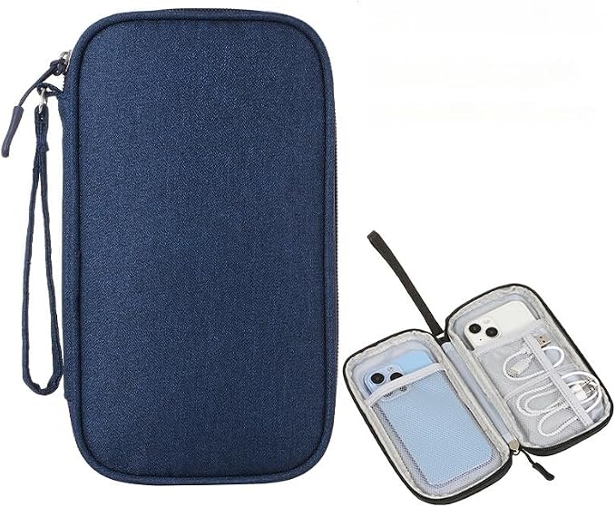 Electronic Organizer Travel Cable Accessories BagPouch Portable Waterproof by FANBODTA