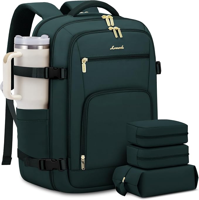 LOVEVOOK Travel Backpack For Women Flight Approved, 50L Large Carry On Backpack by LOVEVOOK