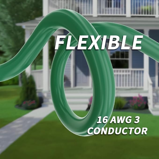 PlugSaf 1 to 4 Splitter Outdoor Extension Cord - Image 3