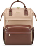 LOVEVOOK Leather Laptop Backpack by LOVEVOOK
