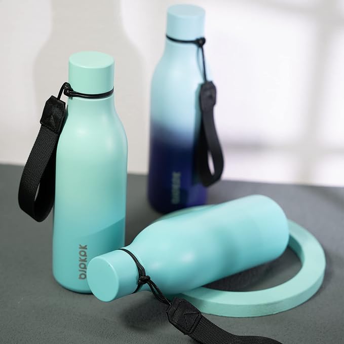 BJPKPK Insulated Water Bottles, 18 oz Stainless Steel Metal Water Bottle - Image 4