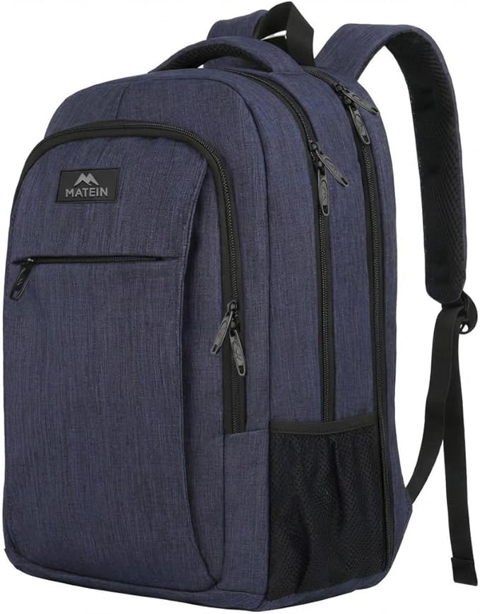 MATEIN Large College Backpack, Sturdy Computer Backpack Fits 17 inch Notebook by MATEIN