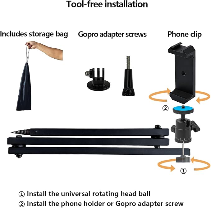 Tree Stand Phone Mount for Hunting, Camera Arm for Hunting, Treestand Phone - Image 8