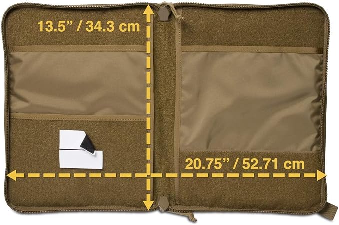 Tactical Notebook Covers Tactical Admin Notebook Cover System | Zippered Map - Image 8