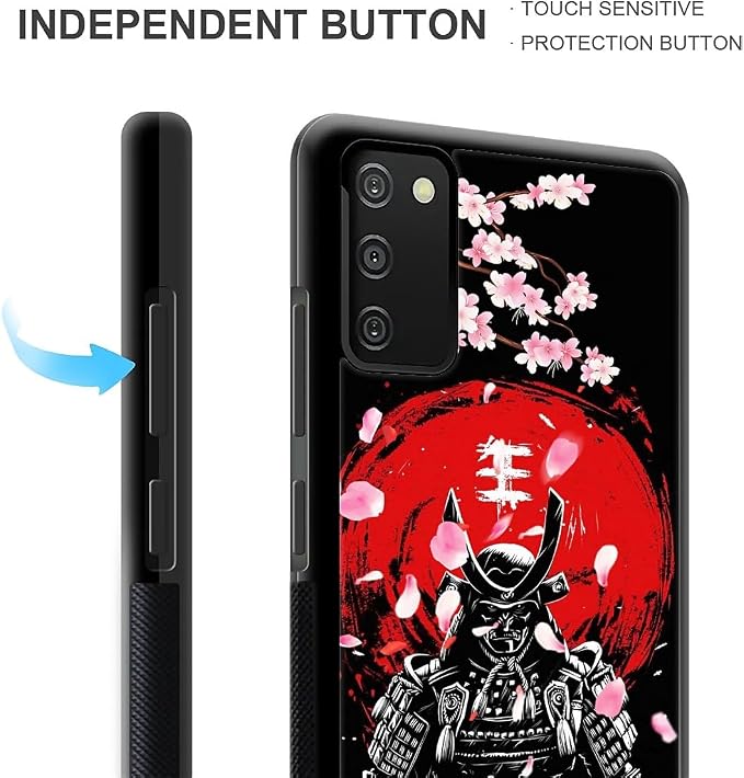 for Samsung Galaxy S20 FE Case, Sakura Japanese Samurai Pattern Graphic Design - Image 4