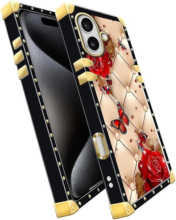 for iPhone 17 Case Luxury Golden Decoration - Image 3