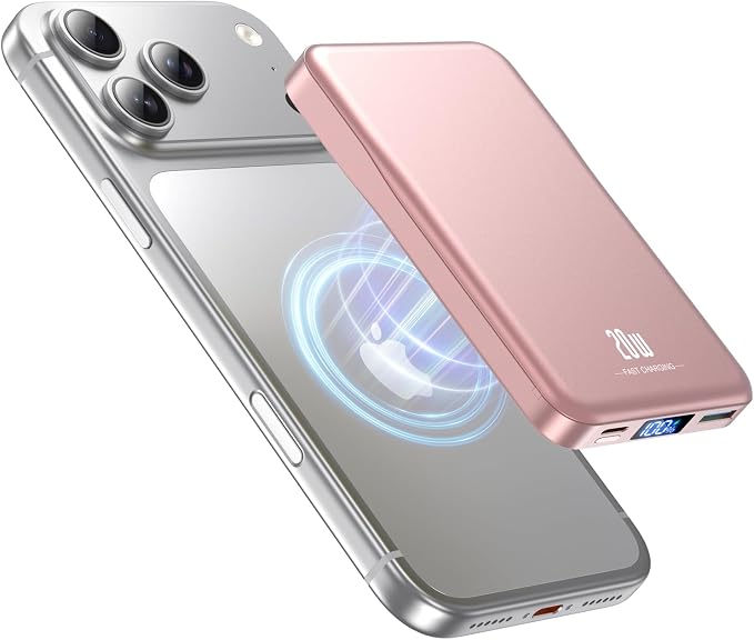 Aobbow Magnetic Portable Charger, 10000mAh by Unknown