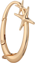 Y2K Cute Star Carabiner Keychain Cool Belt Loop Clip Starlight Heavy Duty by Unknown