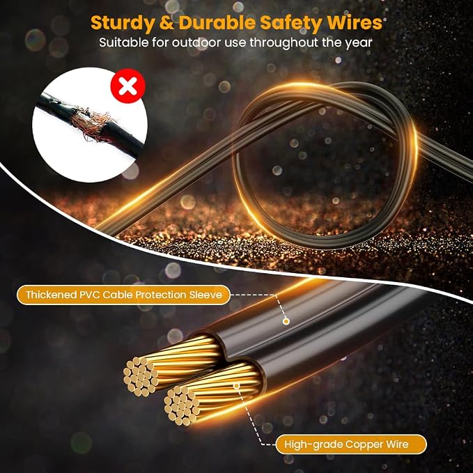 31FT Solar String Lights Outdoor Waterproof IP65 - Image 5