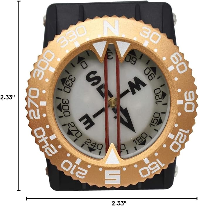 Scuba Choice Diving Compass – Easy-to-Read Underwater Navigation Tool - Image 4