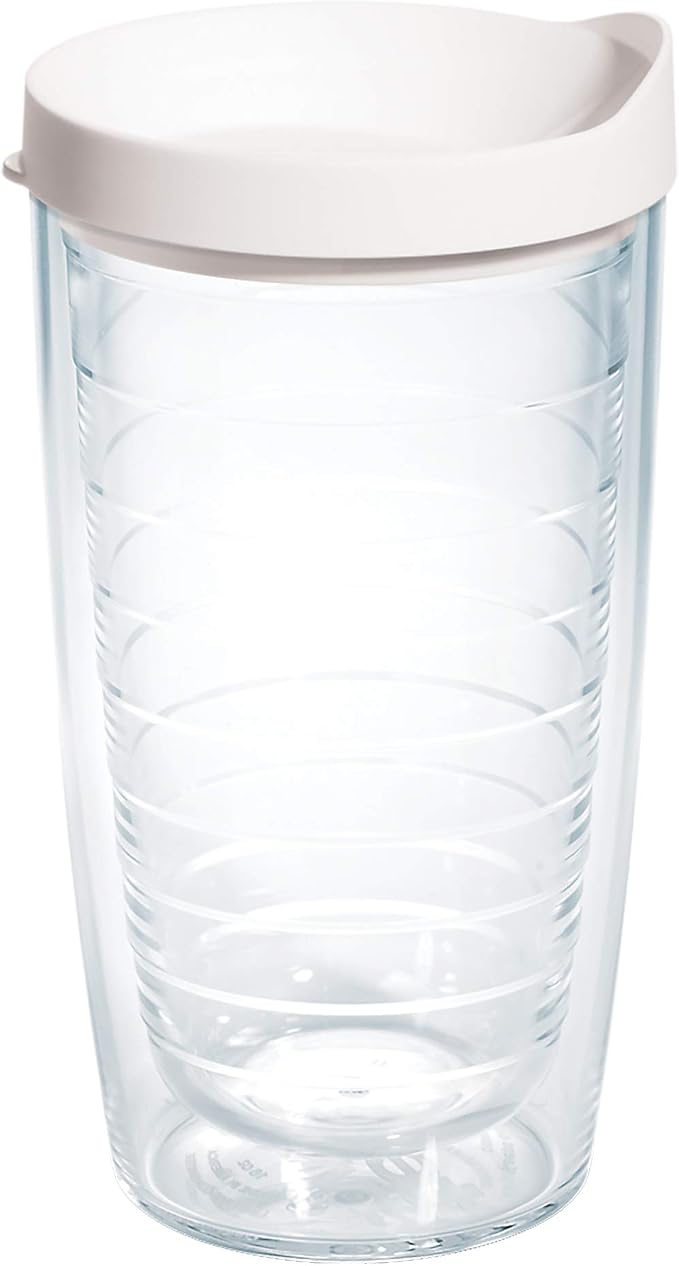 Tervis Clear & Colorful Lidded Made in USA Double Walled Insulated Tumbler by TervisTumblerCompany