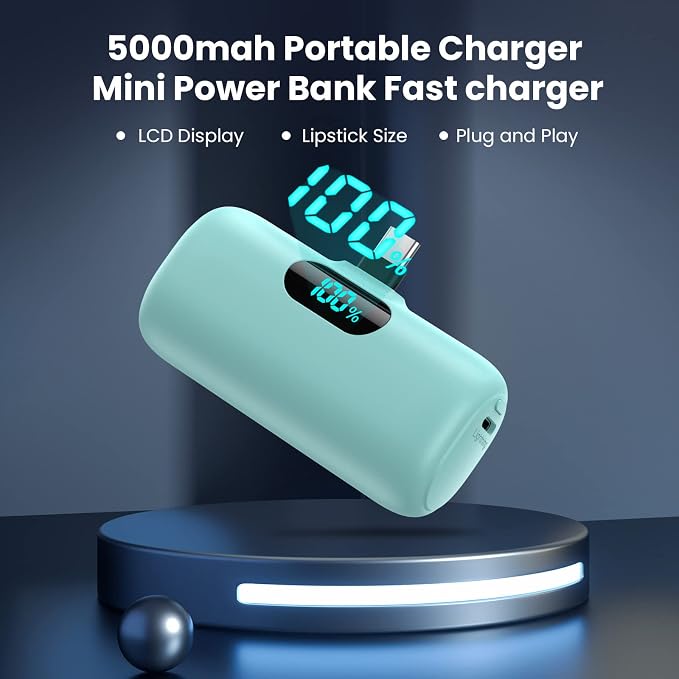 Small Portable Charger for iPhone 17/16/15 Series, 5000mAh 3A PD USB C Power - Image 7