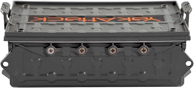 YakAttack TracPak Stackable Storage Box – Battleship Grey | Kayak Fishing Gear - Image 5