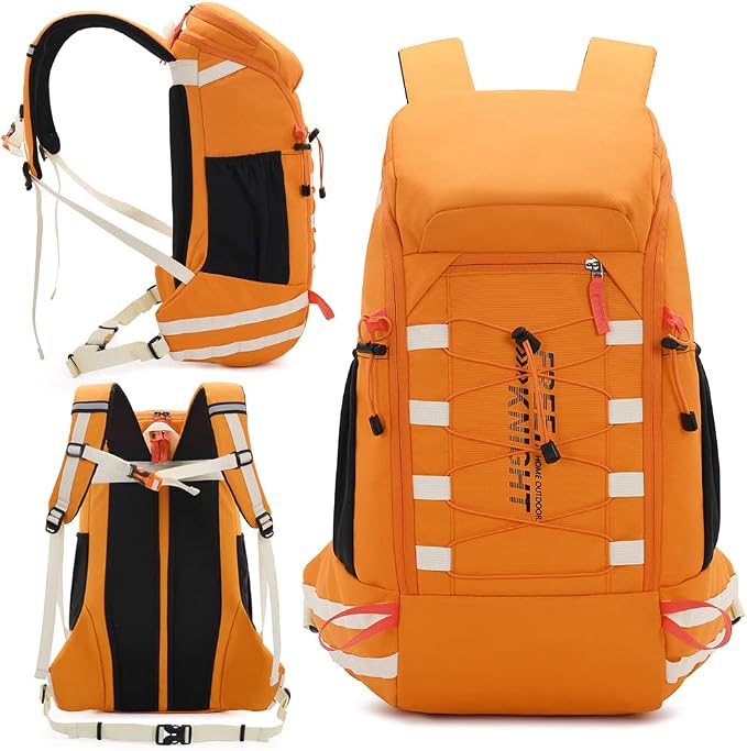 Bseash 40L Waterproof Hiking Camping Backpack - Image 2