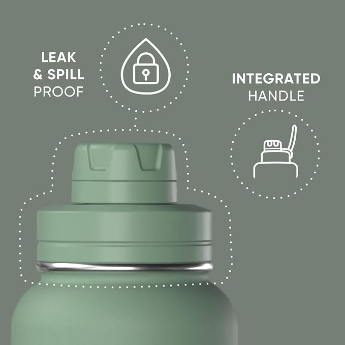 Hydrapeak 32oz Sport Insulated Water Bottle - Image 3