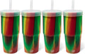 Silipint: 32oz Silicone Straw Tumbler, Unbreakable, Dishwasher Safe by Silipint