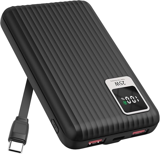 25W Super Fast Charging Portable Charger Power Bank by Unknown