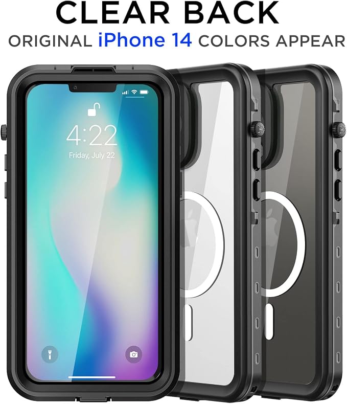 AICase for iPhone 14 Case Waterproof, Compatible - Image 9
