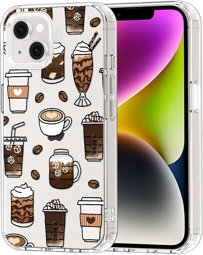 MOSNOVO for iPhone 13/14 Case | Military Grade 6.6ft Drop Tested | Clear by Mosnovo