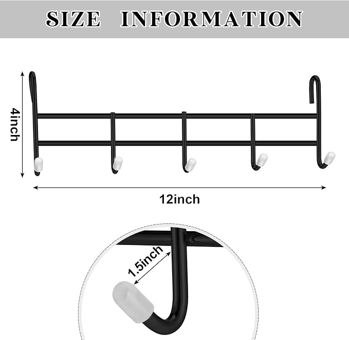 CroBlissful 2 Pcs 5 Hook Attachment - Image 2