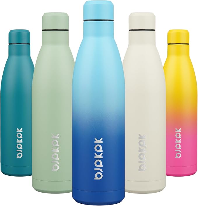 BJPKPK 25oz Insulated Water Bottle Double Wall Vacuum Insulated Stainless Steel by BJPKPK