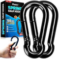 PAMAZY 2Pcs 4In Spring Snap Hooks 700LBS Capacity, Carabiner Clip, Heavy Duty by Pamazy