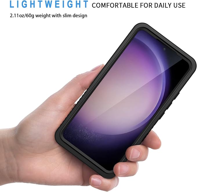 Lanhiem Magnetic for Samsung Galaxy S23+ Plus Phone Case, IP68 Waterproof - Image 2